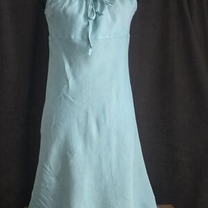 Light Teal Sleeveless Dress